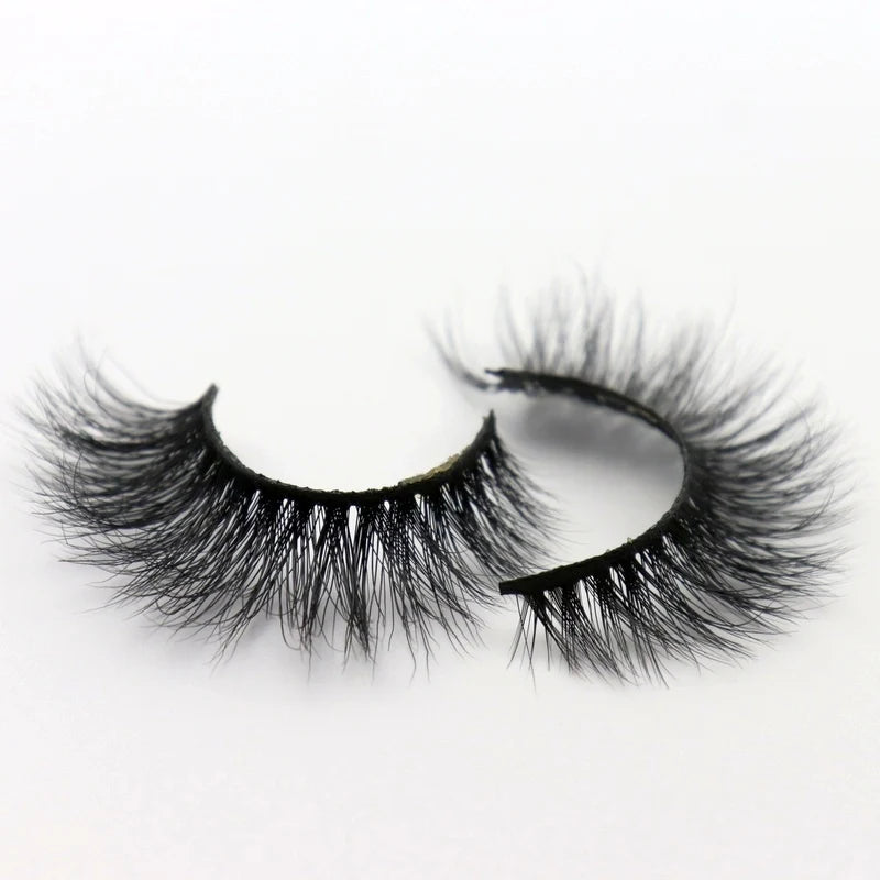 Mink Lashes 3D Mink Eyelashes 100% Cruelty free Lashes Handmade Reusable Natural Eyelashes Popular False Lashes Makeup E1- E13