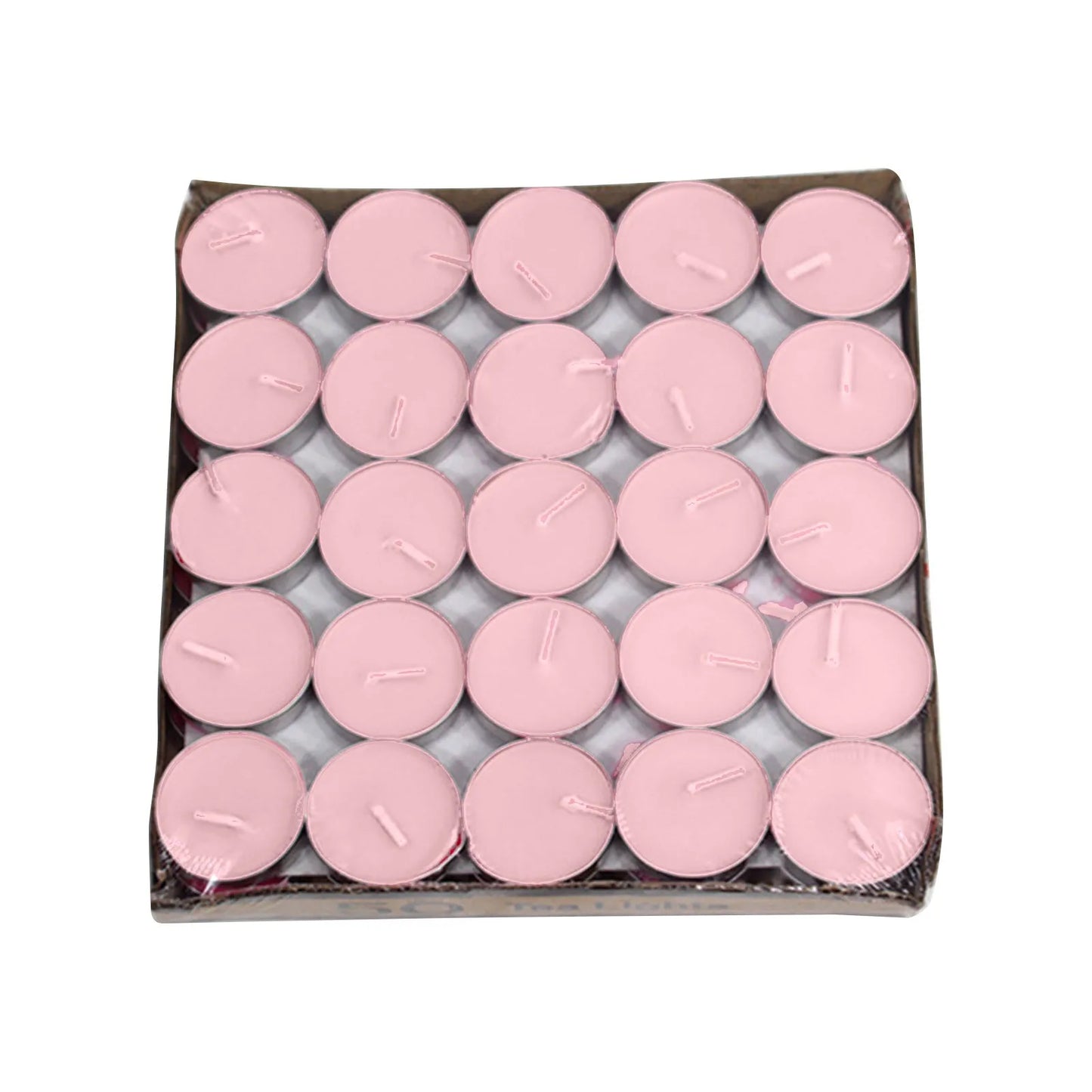 Pack Of 50 Citronella Scented Tea Light Scented Candle Against Insect Candle Scented Light Party Supplies