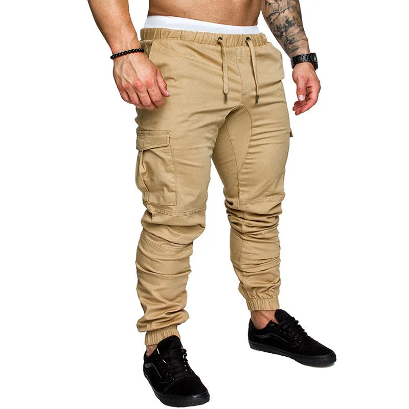 Men's Jogger Sweat Pants Sports Trousers Harem Casual Straight Leg Long Pants Youthful Spring i Color No Brand