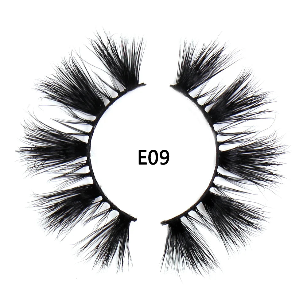 AMAOLASH eyelashes Mink Lashes High Volume Thick False Eyelashes 3D Eyelash Extension Dramatic Soft long lasting Eye Lashes E01