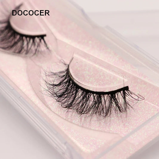 Mink Lashes 3D Mink Eyelashes 100% Cruelty free Lashes Handmade Reusable Natural Eyelashes Popular False Lashes Makeup E1- E13