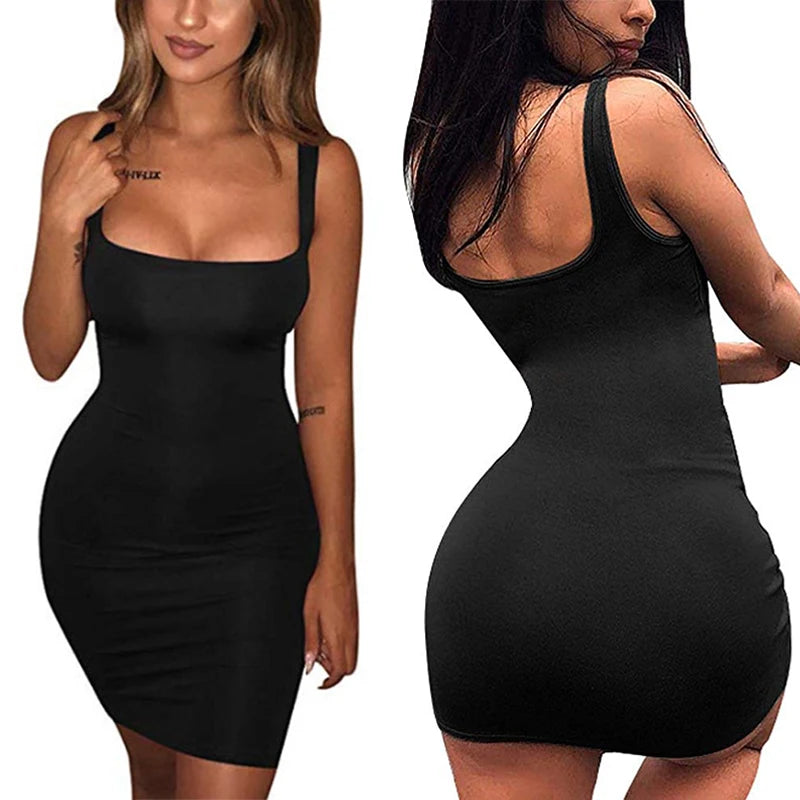 Women Summer Dress For Women Sexy Slim Casual Party Dresses Sundress Sexy Office Lady Elegant Mini Bodycon Dress Vestidos