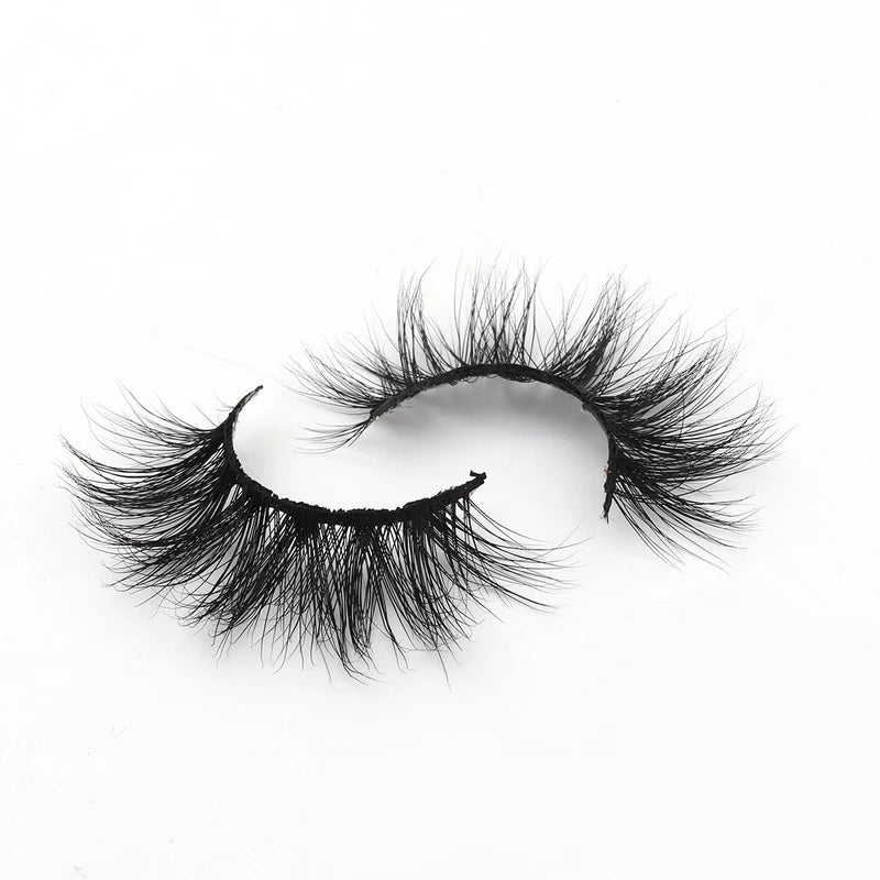 Mink Lashes 3D Mink Eyelashes 100% Cruelty free Lashes Handmade Reusable Natural Eyelashes Popular False Lashes Makeup E1- E13