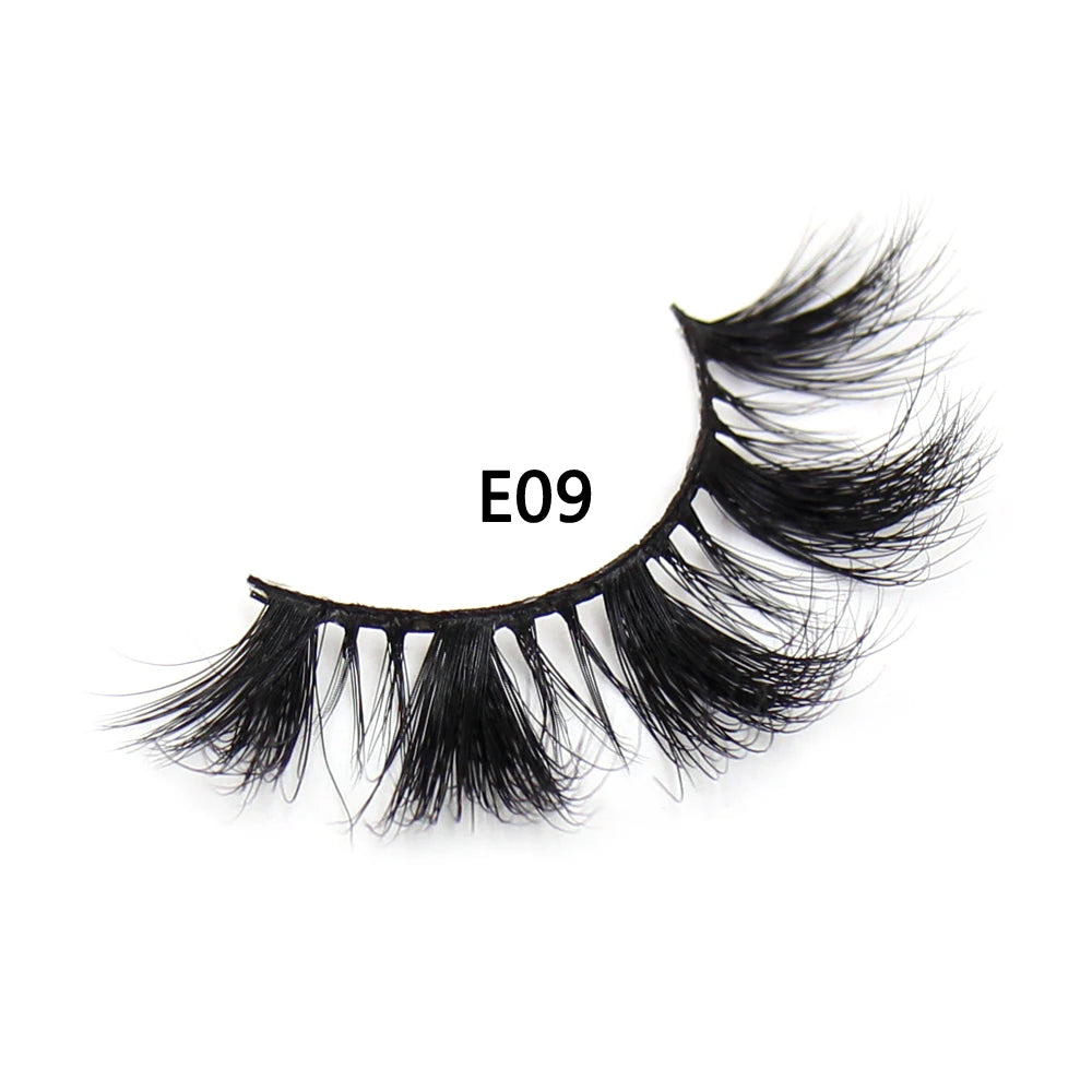 AMAOLASH eyelashes Mink Lashes High Volume Thick False Eyelashes 3D Eyelash Extension Dramatic Soft long lasting Eye Lashes E01