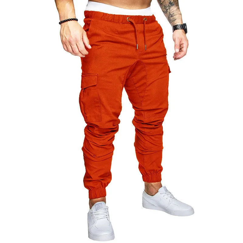 Men's Jogger Sweat Pants Sports Trousers Harem Casual Straight Leg Long Pants Youthful Spring i Color No Brand