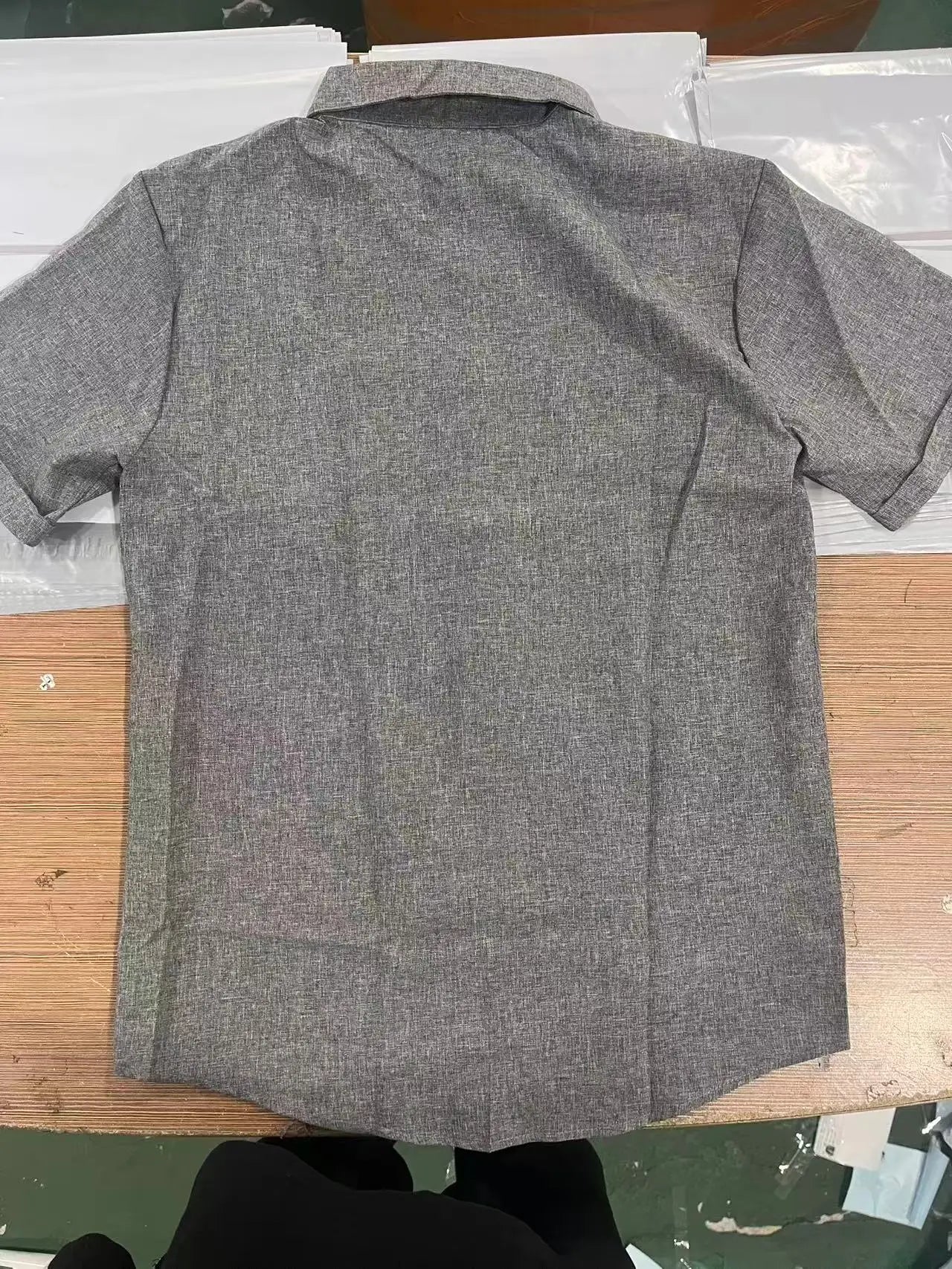 Men's Shirt with Short Sleeves Linen Shirt Mensolid Color Shirt Summer Shirt Men Shirts Shirts Men Dress Shirt Shirt Man Men