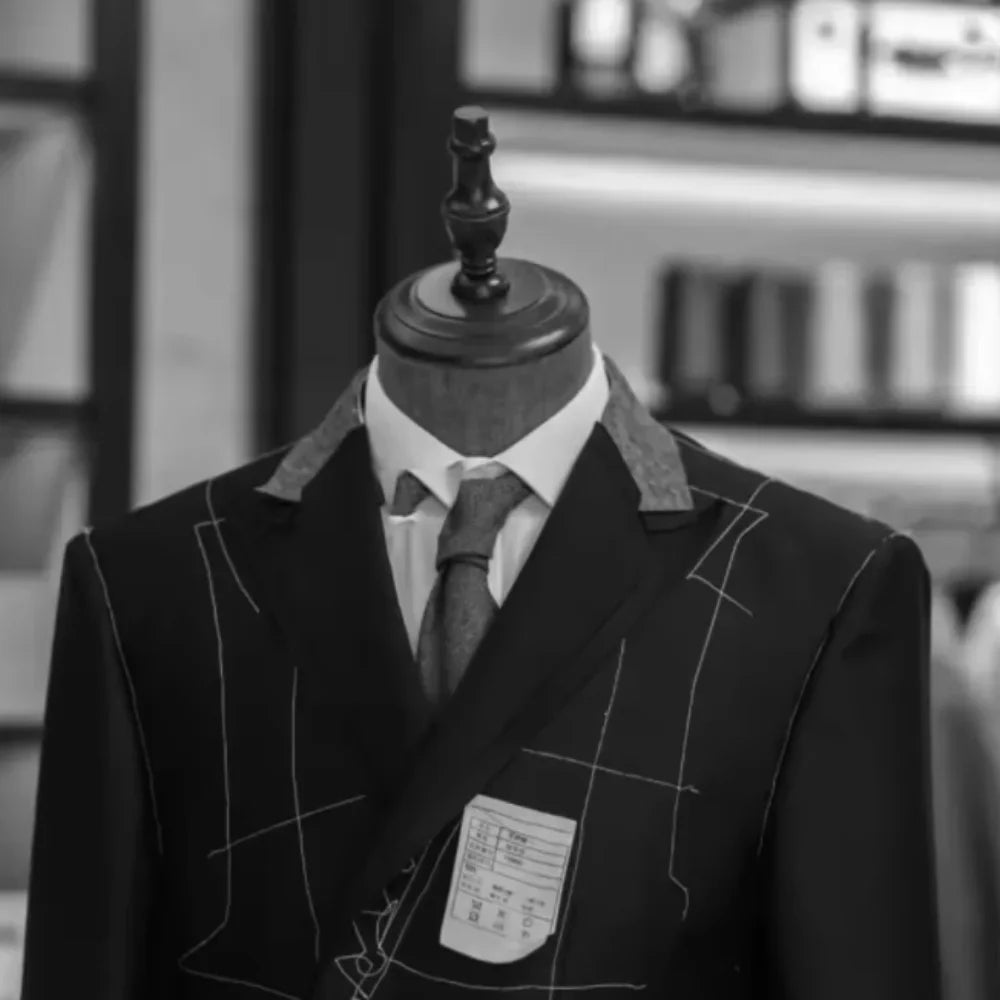 Formal Slim Evening Dinner Fit Suit Sets For Men Wedding Party Classic Tuxedos Fashion Banquet Male High-end Outfits 3 Pieces