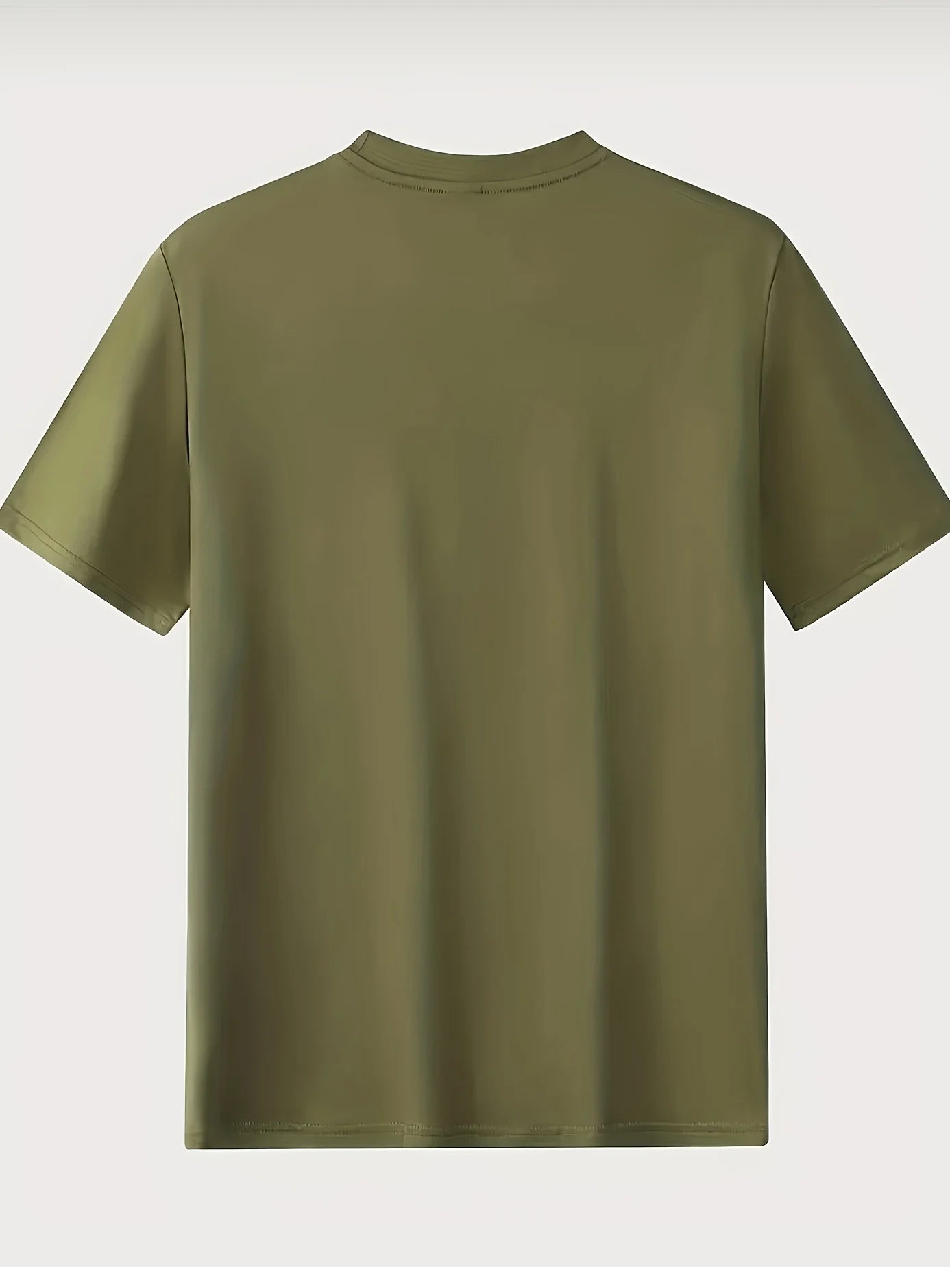 Summer Men's 100% Cotton Casual Loose Large Compass Pattern Printed Sports Comfortable Round Neck Short Sleeve T-shirt Top