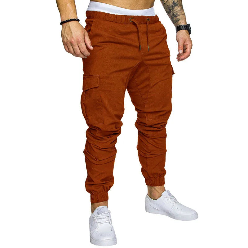 Men's Jogger Sweat Pants Sports Trousers Harem Casual Straight Leg Long Pants Youthful Spring i Color No Brand