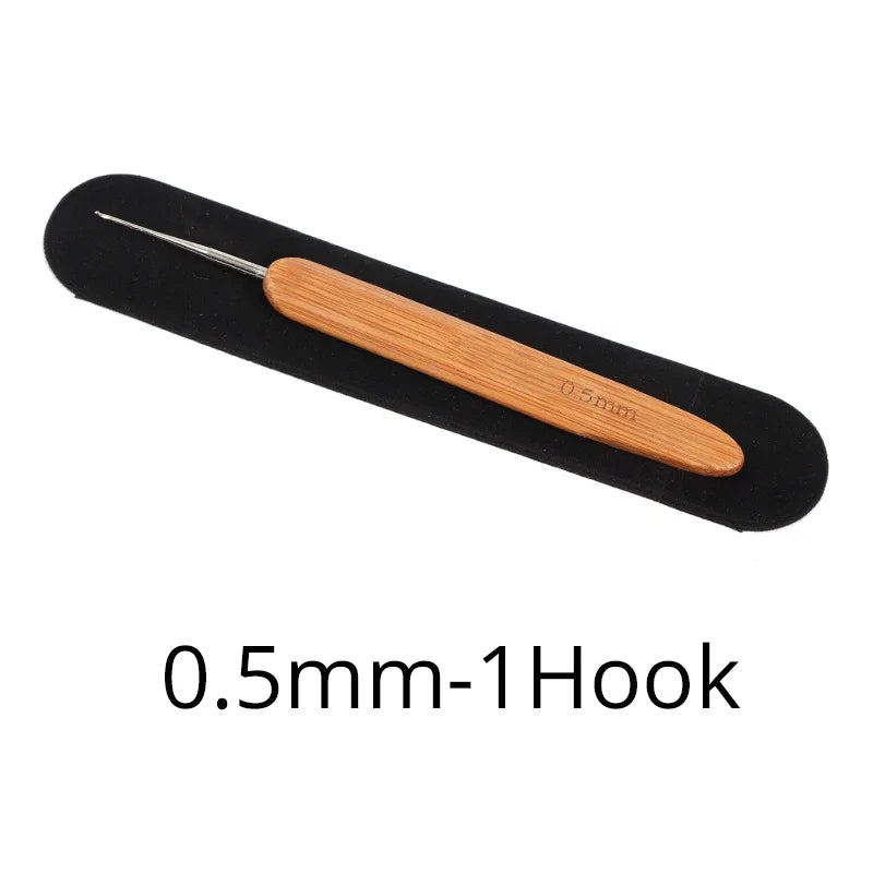 0.5Mm 0.75Mm Dreadlock Needle 1Pcs Crochet Hook For Dread Hair New  Quality Hook Needle For Crochet Braids