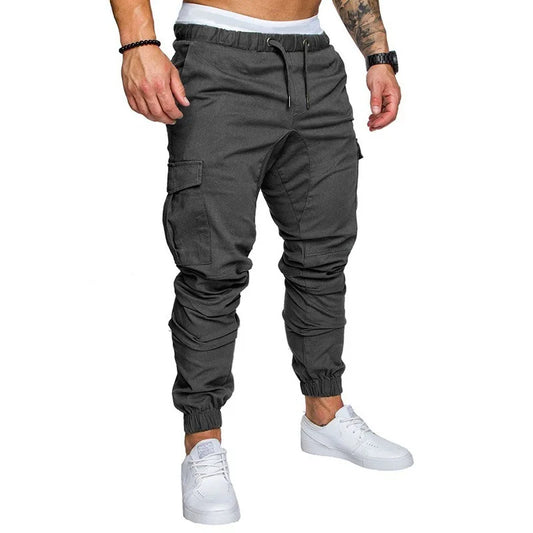 Men's Jogger Sweat Pants Sports Trousers Harem Casual Straight Leg Long Pants Youthful Spring i Color No Brand