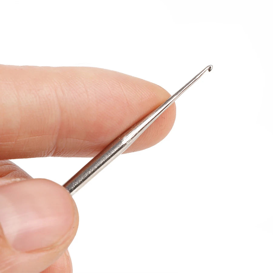 0.5Mm 0.75Mm Dreadlock Needle 1Pcs Crochet Hook For Dread Hair New  Quality Hook Needle For Crochet Braids