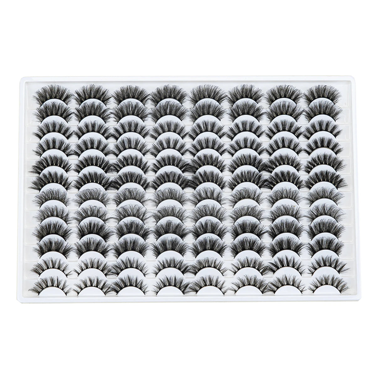 48 pairs natural long 3D false mink eyelashes 6 mix styles fake lashes makeup Mink Lashes extension eye lashes