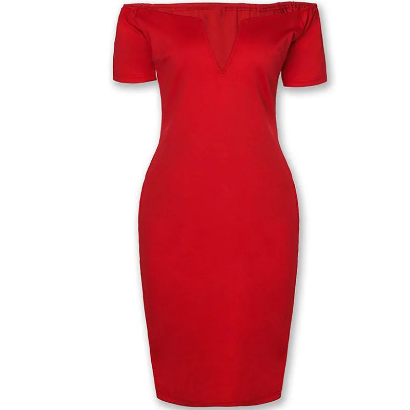 Lady V style off-the-shoulder fitted dress with a tight waist and a full skirt, a fitted evening gown for women.