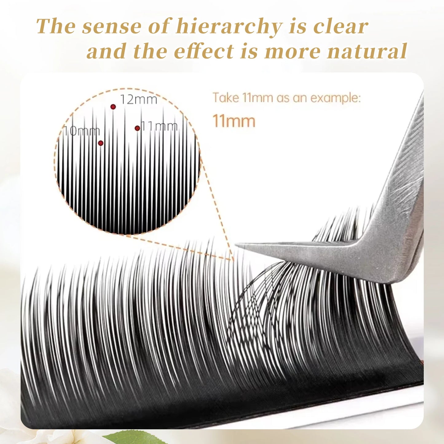 Honey Eyelash LC LD Camellia Eyelash Faux Mink Easy Fan Eyelashes Extensions Matte Black Russian Volume Premade Fan Lashes