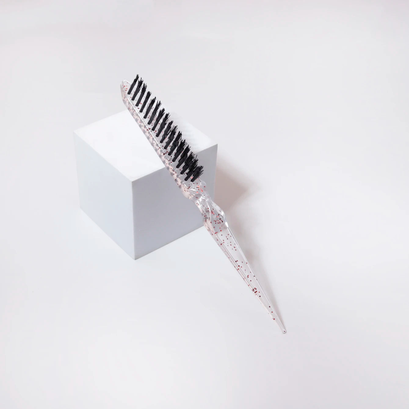 1/2/3pcs tear hair brush, resin shiny tear hair brush, mouse tail comb edge brush，Special for real hair wigs