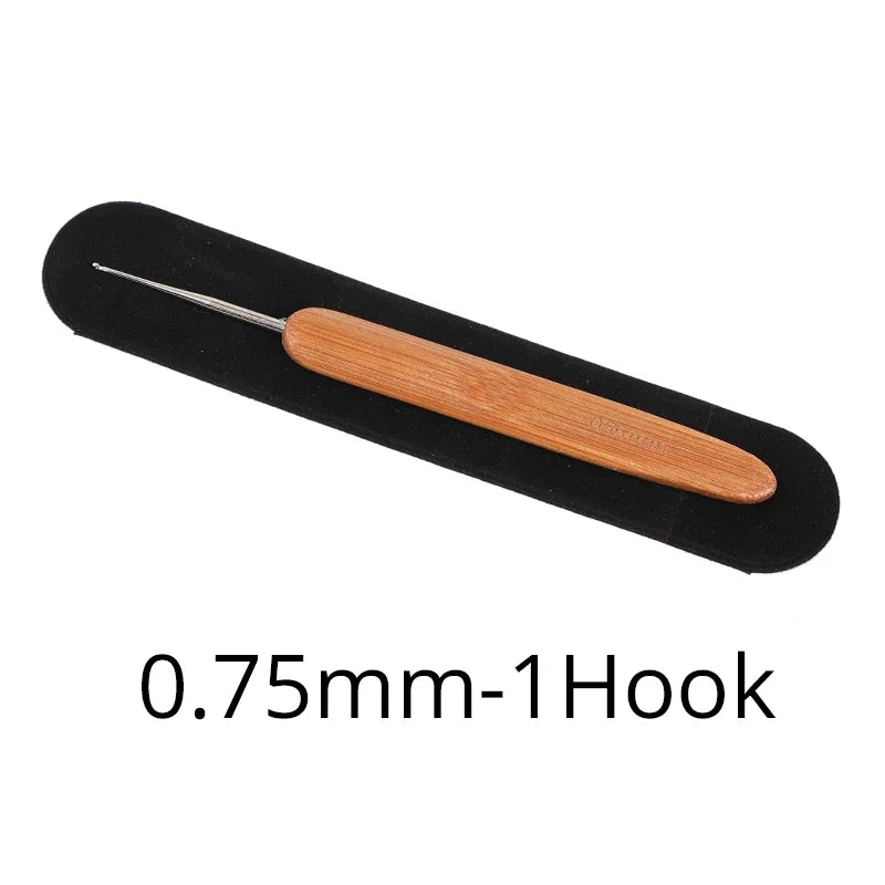 0.5Mm 0.75Mm Dreadlock Needle 1Pcs Crochet Hook For Dread Hair New  Quality Hook Needle For Crochet Braids
