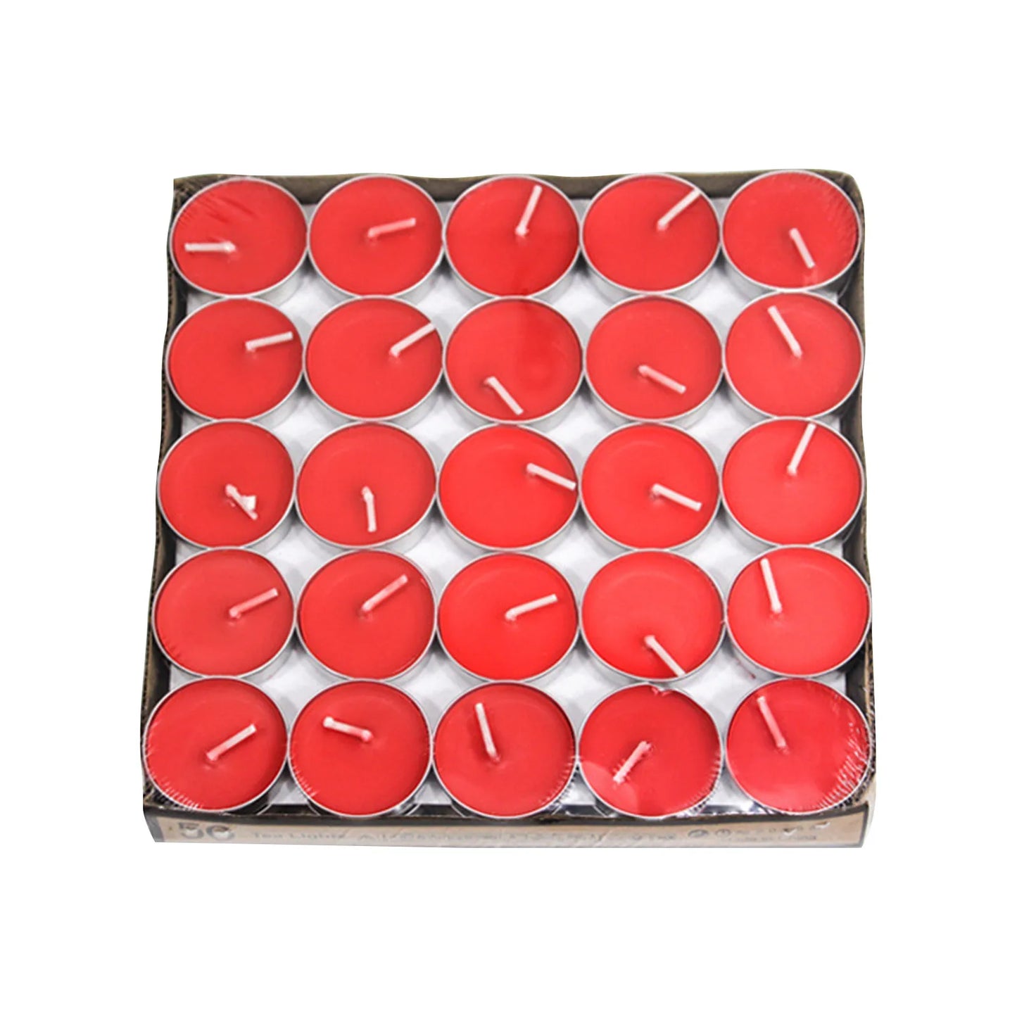 Pack Of 50 Citronella Scented Tea Light Scented Candle Against Insect Candle Scented Light Party Supplies