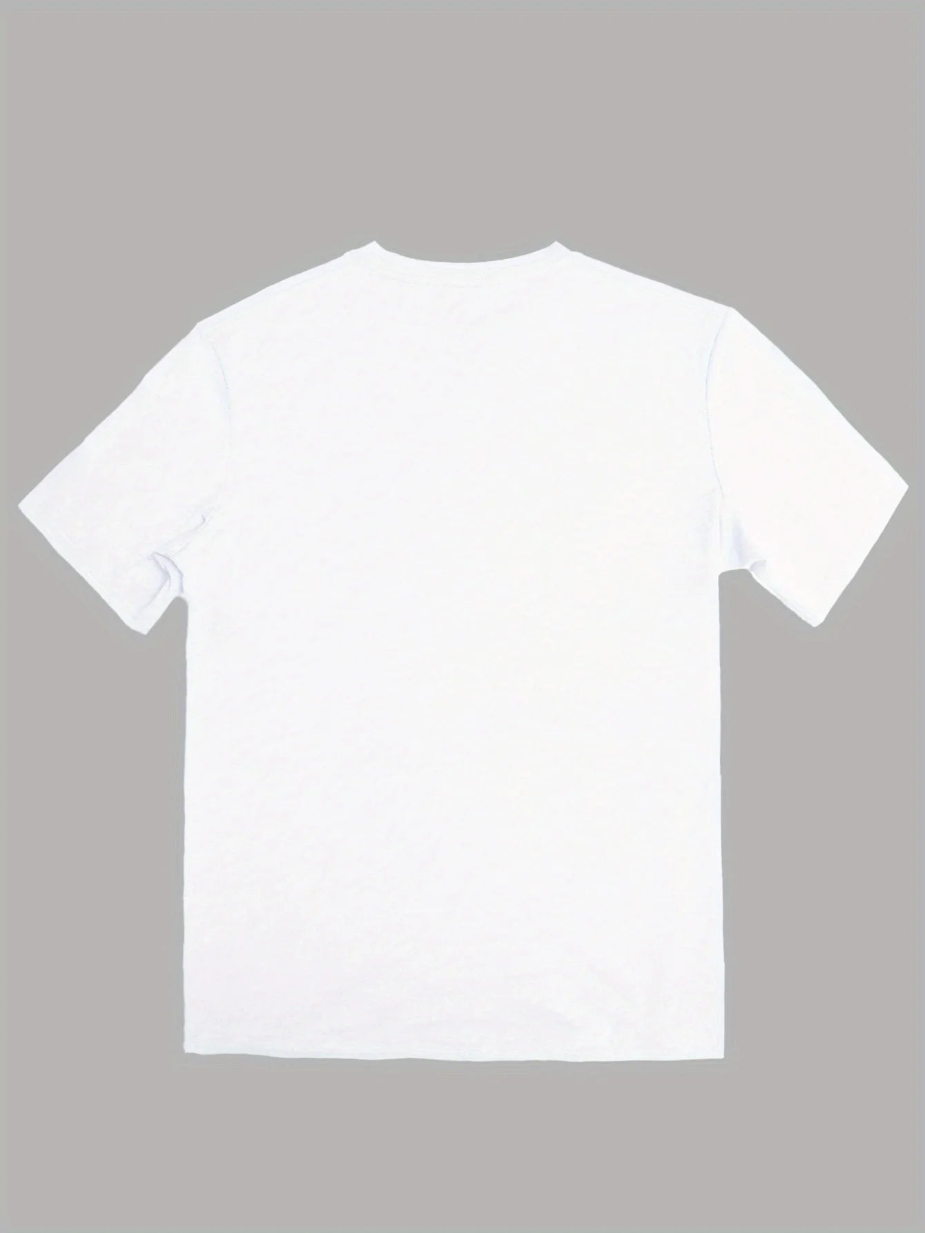 Men's summer 100 pure cotton fashionable casual loose Texas longhorn cow skull pattern printed round neck short sleeved T-shirt