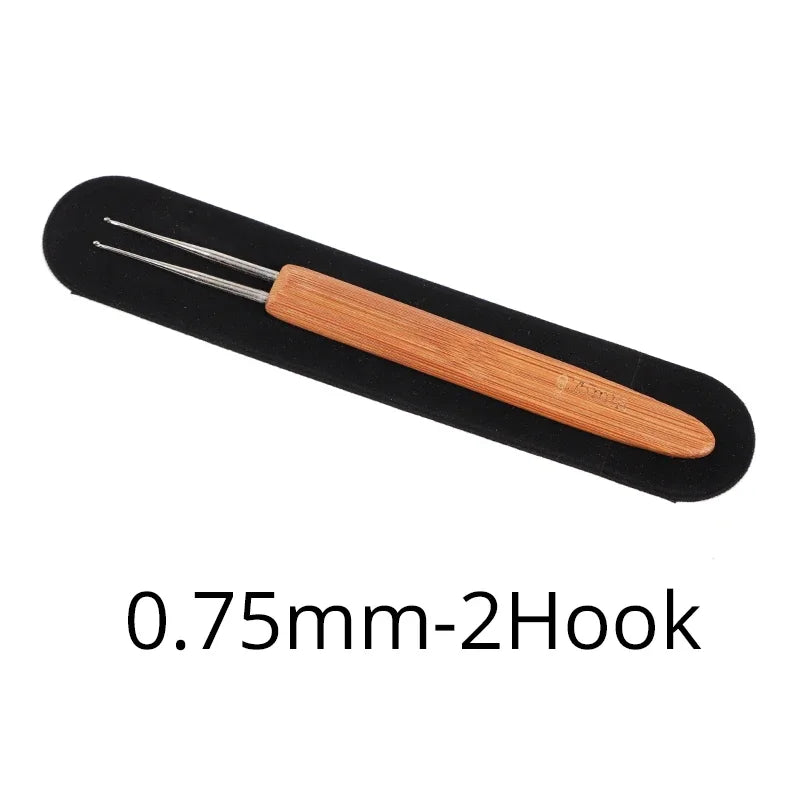 0.5Mm 0.75Mm Dreadlock Needle 1Pcs Crochet Hook For Dread Hair New  Quality Hook Needle For Crochet Braids